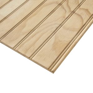 Plywood pino radiata ranura “W” 9mm