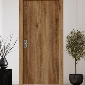 Puerta modelo popular Roble Cava