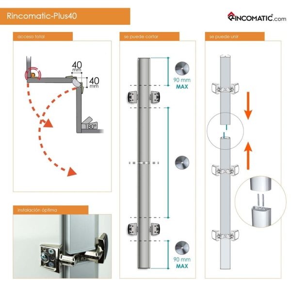Rincomatic-Plus40 35 plata mate F-0003-0020 - Imagen 4