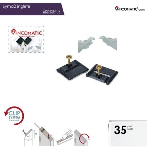 Kit de Accesorios para Syma2 Inglete Plata mate