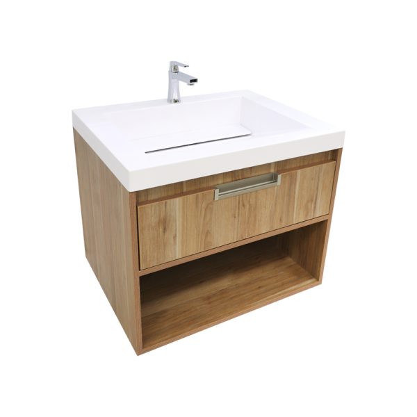 Módulo Lavamanos de baño Genova Caramel D-0060-0265