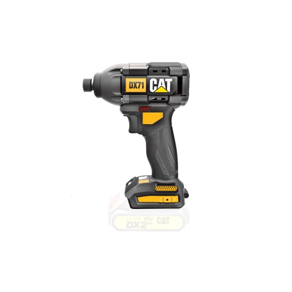 Atornillador de impacto inalámbrico 1/4″ CAT – E-0010-0130