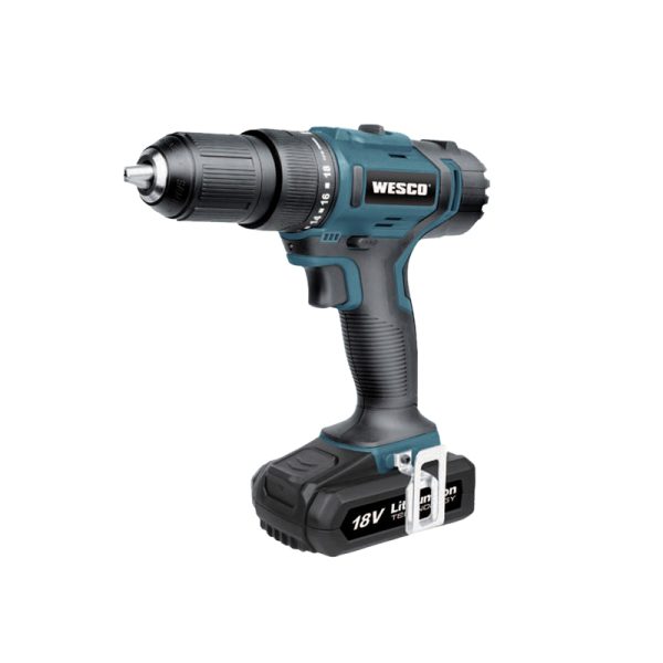 Taladro Percutor Inalámbrico Wesco 1/2″ 18V E-0010-0304