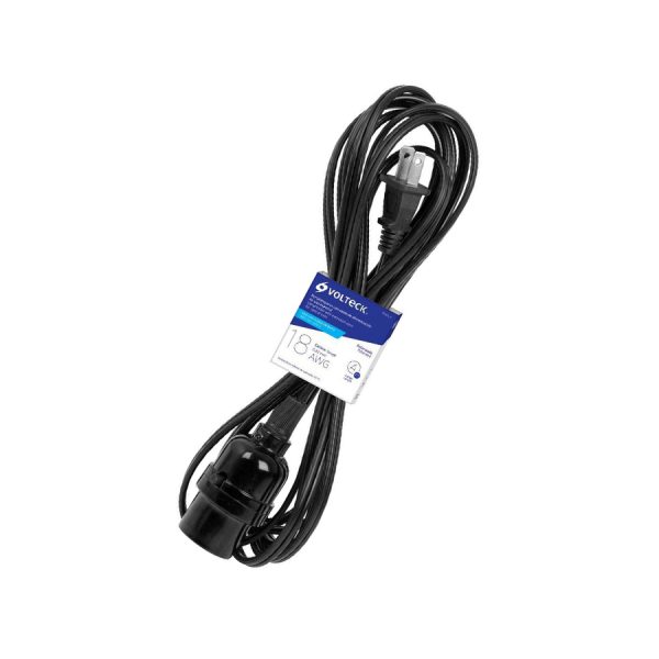 Porta lámparas con cable 4 m E-0080-0102