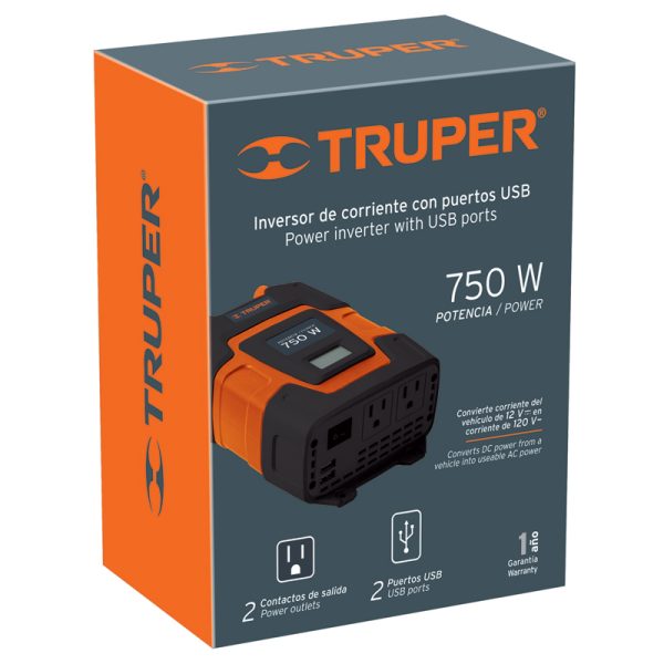Inversor de corriente de 750 W E-0082-0006 - Imagen 2