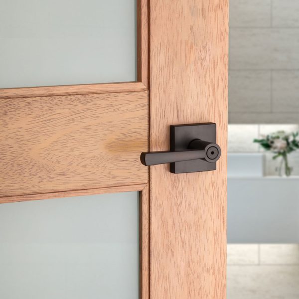 Cerradura para baño modelo Spyglass Bronze F-0011-2643