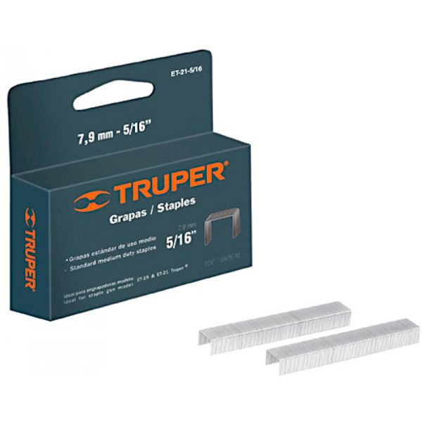 Grapas de 5/16” para pistola Truper F-0061-0221