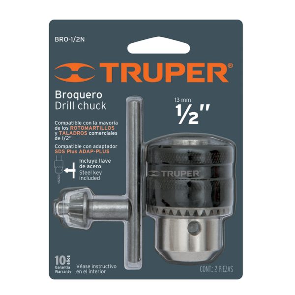 Llave con broquero de 1/2  H-0011-0023
