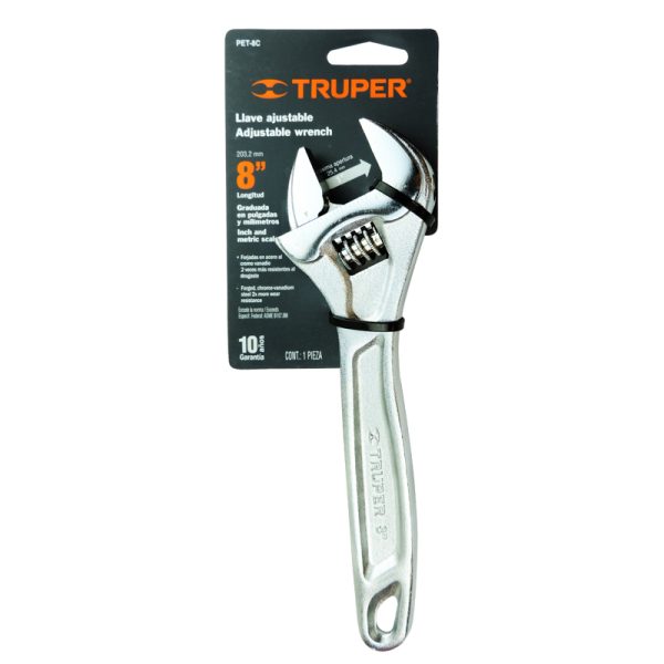 LLAVE AJUSTABLE CR 8" H-0013-0002