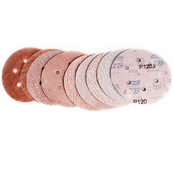 Lija en disco velcro #120 6x6" H-0022-0432