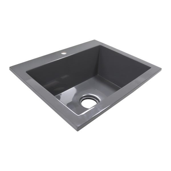 Fregador KOA Gris 1 canasta P-0009-0509