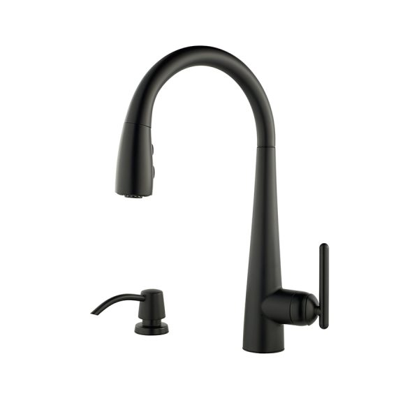 Llave P.P. Freg. Lita Negro Mate P. Pfister P-0010-0279