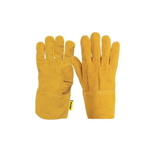 Guantes de cuero Carnaza Pretul  GU-CAC-P,  Cod: S-0004-0314