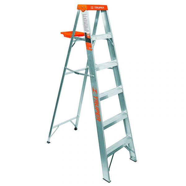 Escalera Truper tipo tijera de 5 peldaños F-0150-0004 - Tandor