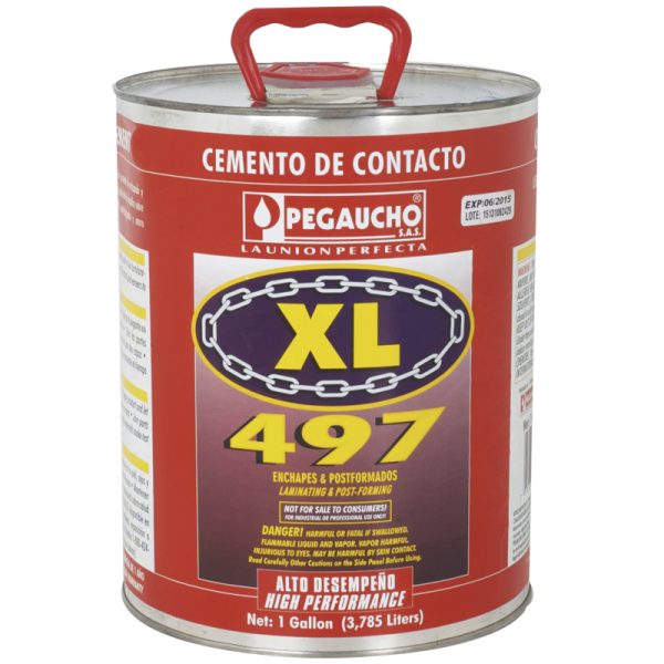 Cemento de contacto Pegaucho XL497 (3,785 ml)