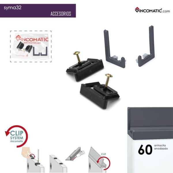 Terminal Syma32 Gris Antracita F-0021-1565