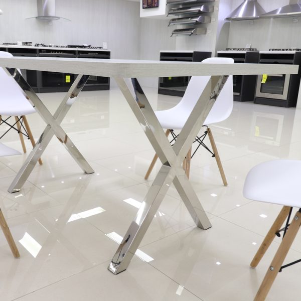 Pata Cruzada/Cromada Luxury para mesa - Imagen 3