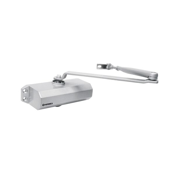Cierrapuerta hidraulico gris F-0012-0021