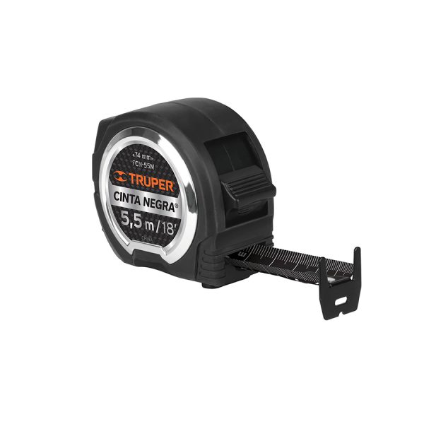 Cinta métrica negra 5.5m F-0013-0328