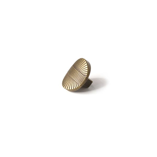 Botón bronce rustico 35x30mm F-0019-0311