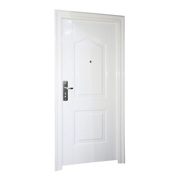 Puerta de acero Der Blanca F-0075-5208