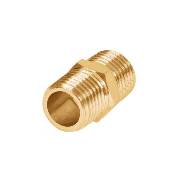 Niple Laton 1/4 Cuerda F-0205-0101