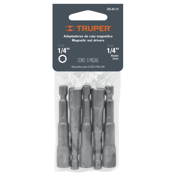 Sockets para tornillo de techo 1/4” H-0004-0140
