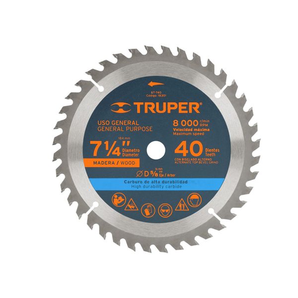 Disco Sierra Mad 24D 7-1/4″ H-0042-0332