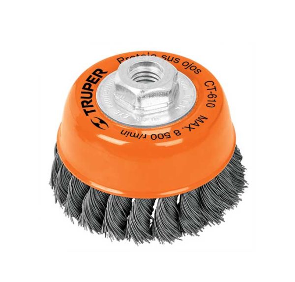 CEPILLO COPA TRENZADO 4" H-0060-0013