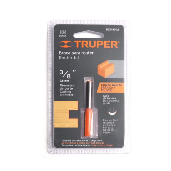 Broca p/router 3/8″x1″ H-0063-0516