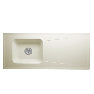 Fregador eco 1C Blanco Champana P-0009-0502