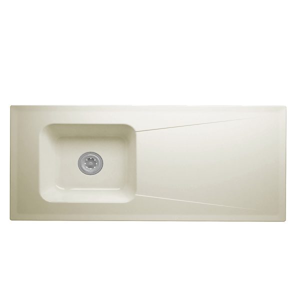 Fregador eco 1C Blanco Champana P-0009-0502