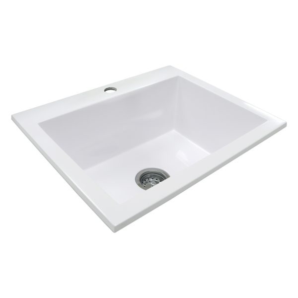 Fregador KOA Blanco 1 canasta P-0009-0508