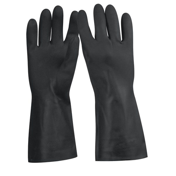 Guantes de caucho p/químicos Cod: S-0004-0305