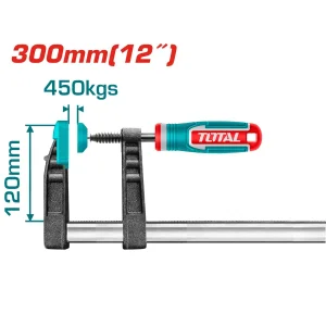 Sargento Pinza Abrazadera Tipo F / Total