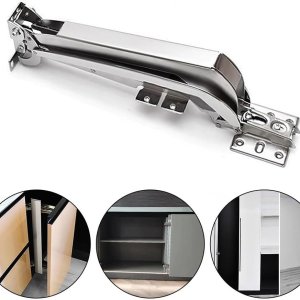 Bisagra de aluminio y acero inoxidable para esquinero, hasta 1 m